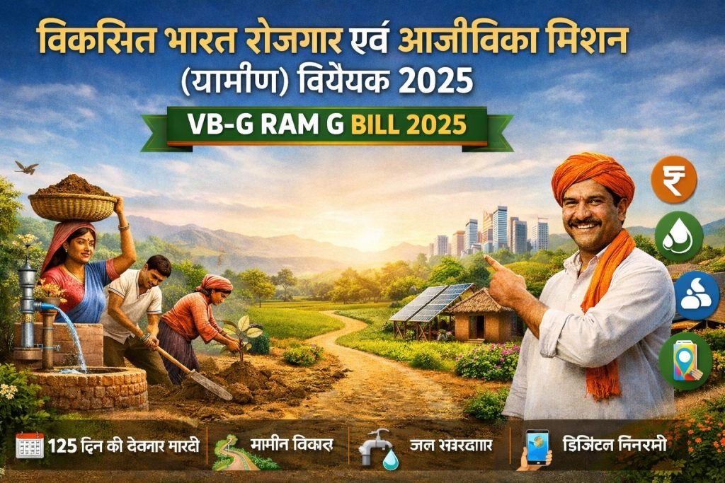 VBGRAMG Scheme 2026 – Viksit Bharat Rozgar Ajeevika Mission Gramin